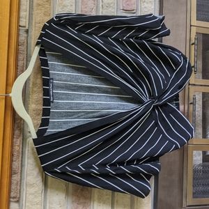 Abercrombie Striped Crop Top